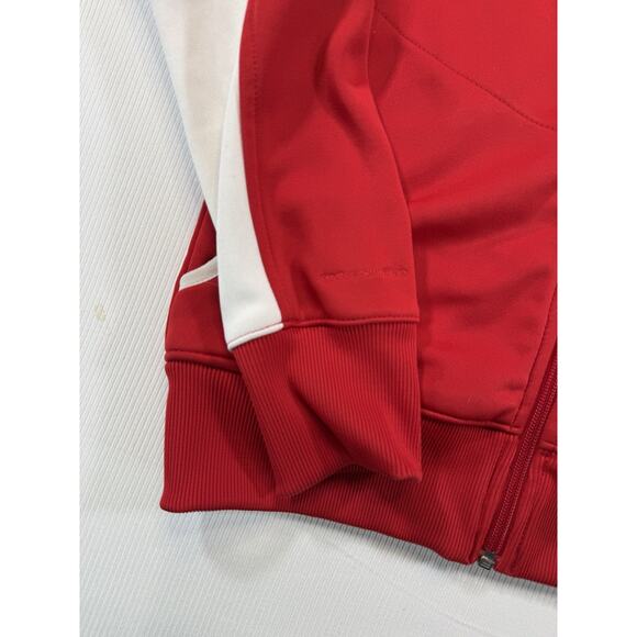 Columbia Ohio State Buckeyes Jacket Women’s L Red Full-Zip Long Sleeve - Picture 4 of 10